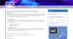 Desktop Screenshot of journal.neuroscience-cognition.org