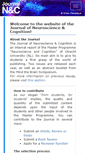 Mobile Screenshot of journal.neuroscience-cognition.org